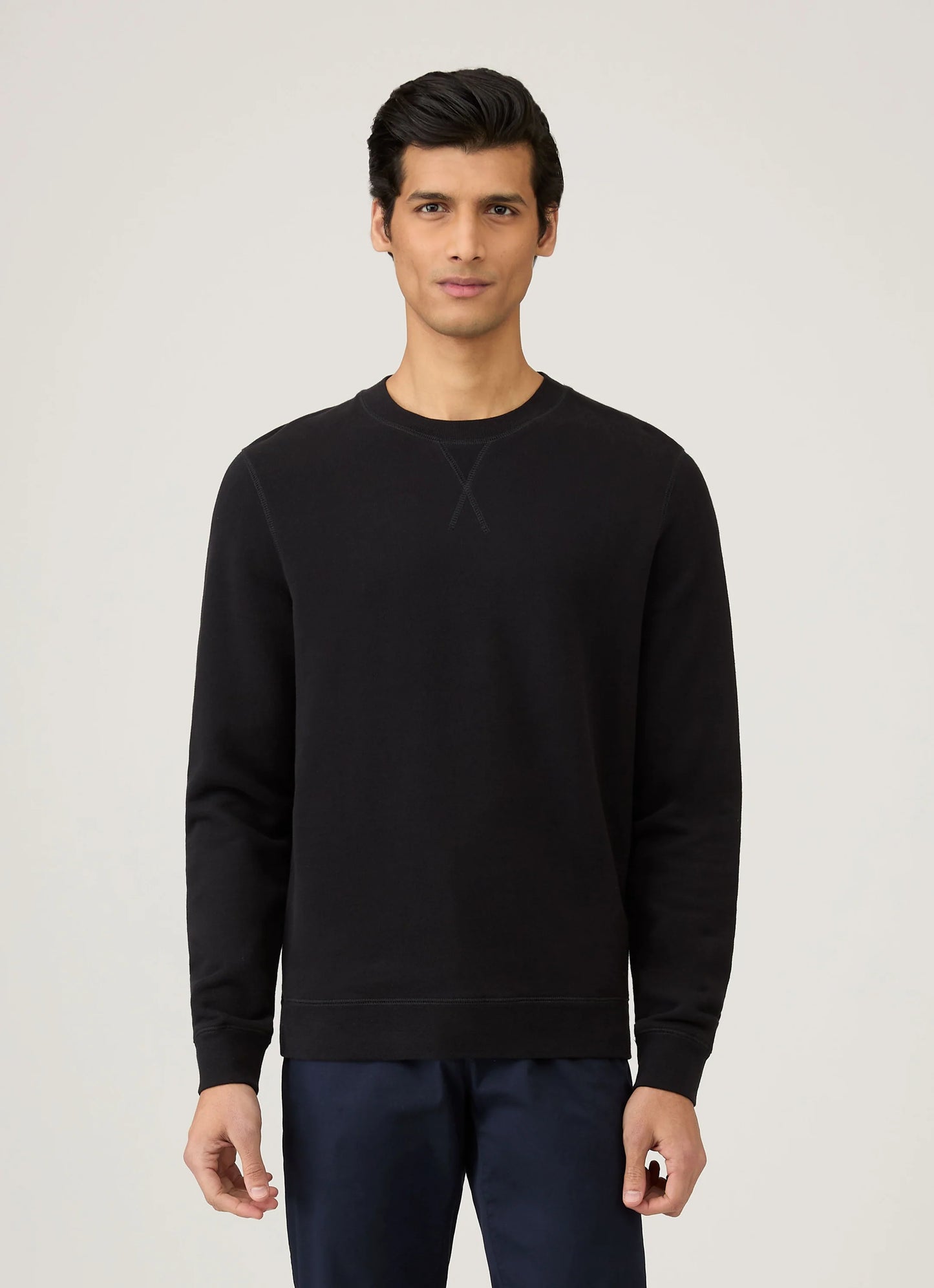 Loopback Sweatshirt in Black