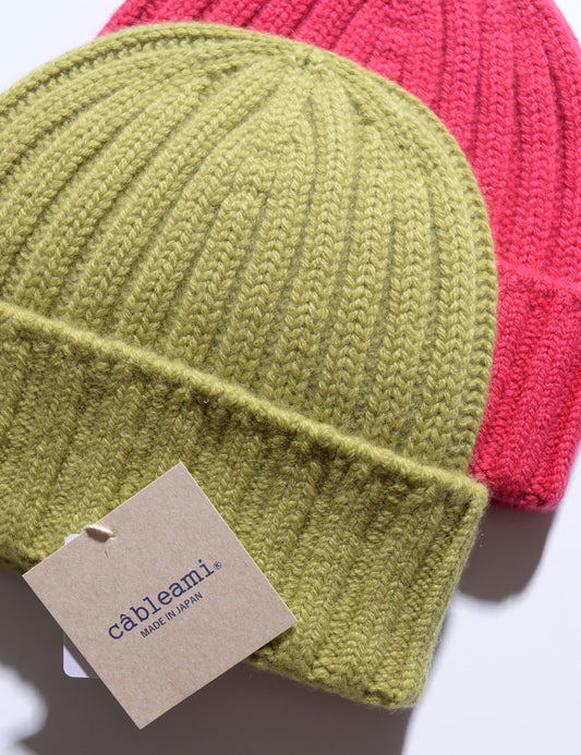 Cashmere Beanie - Pink