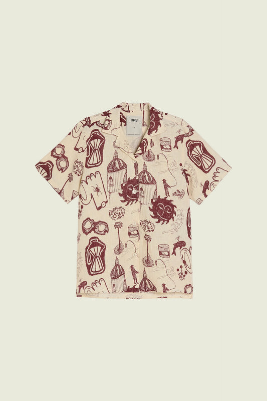 FINAL SALE: Cantina Cuba Linen Shirt