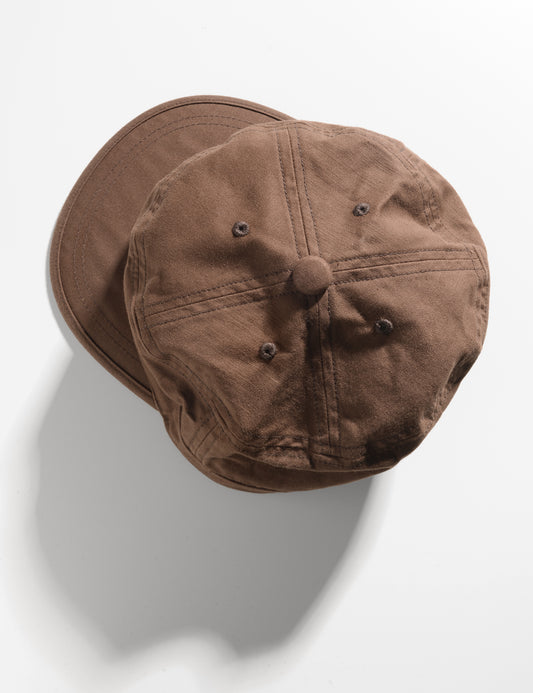 Sulfide-Dyed Work Cap - Brown