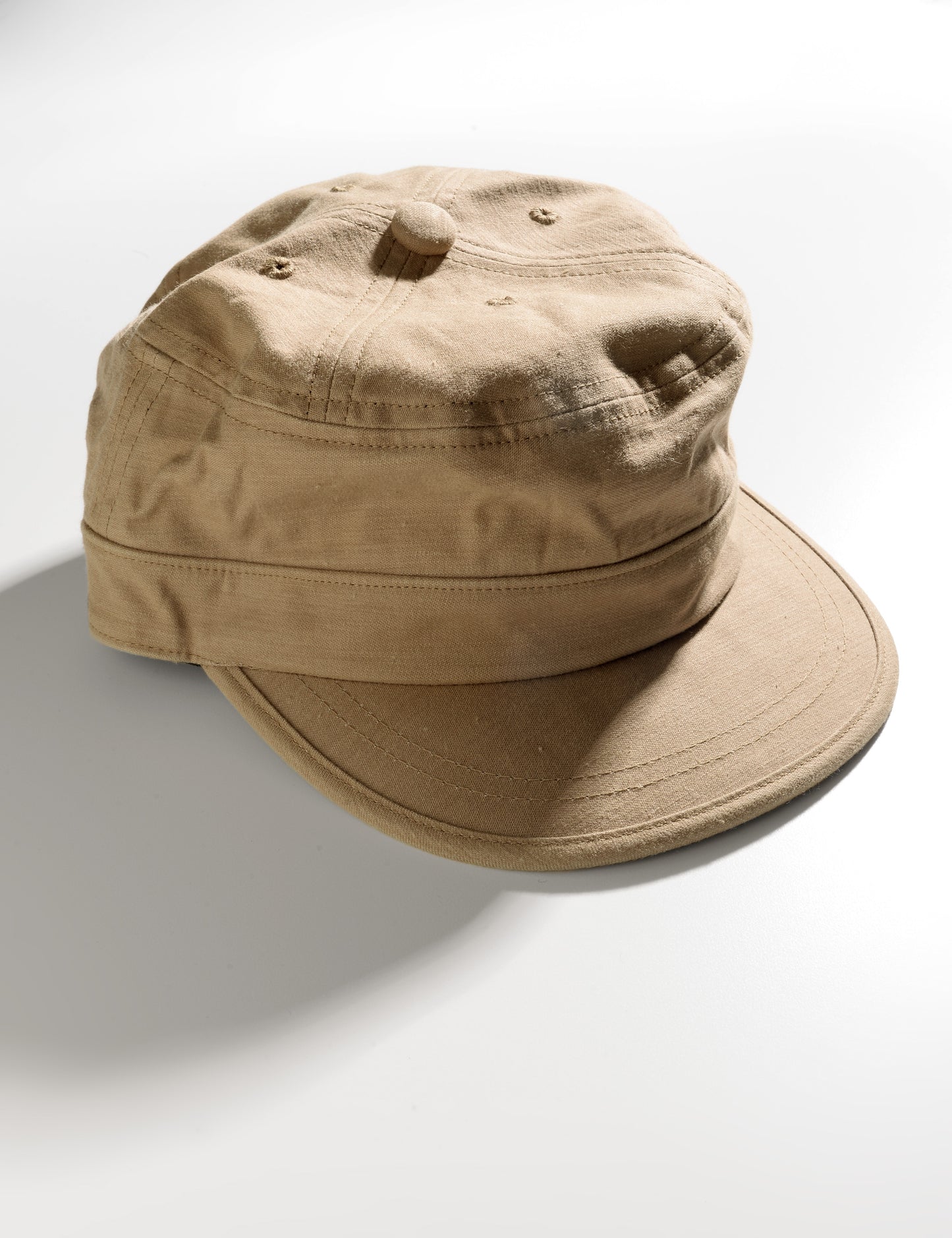 Sulfide-Dyed Work Cap - Khaki