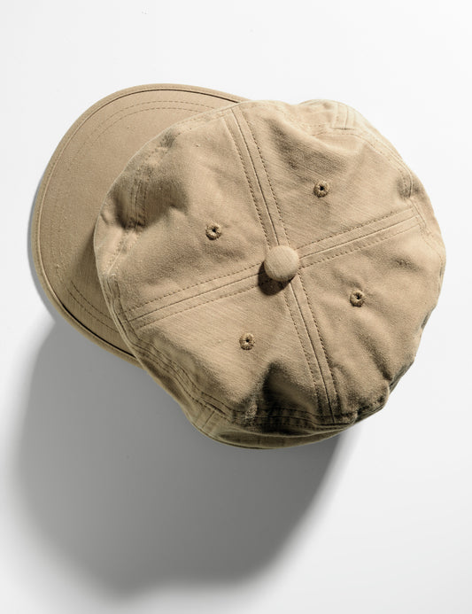 Sulfide-Dyed Work Cap - Khaki