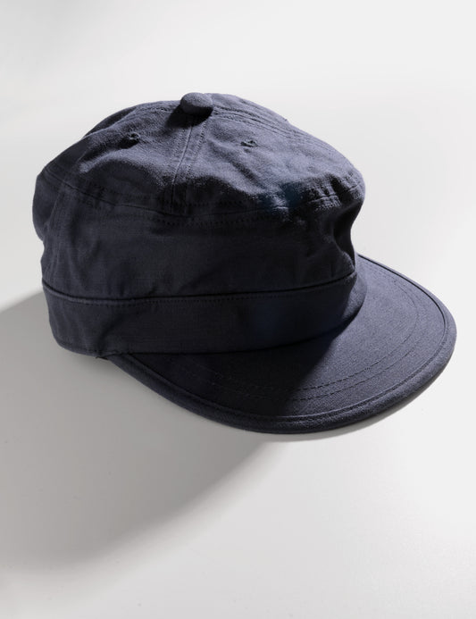 Sulfide-Dyed Work Cap - Navy