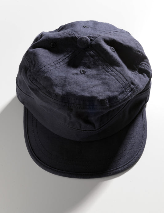 Sulfide-Dyed Work Cap - Navy