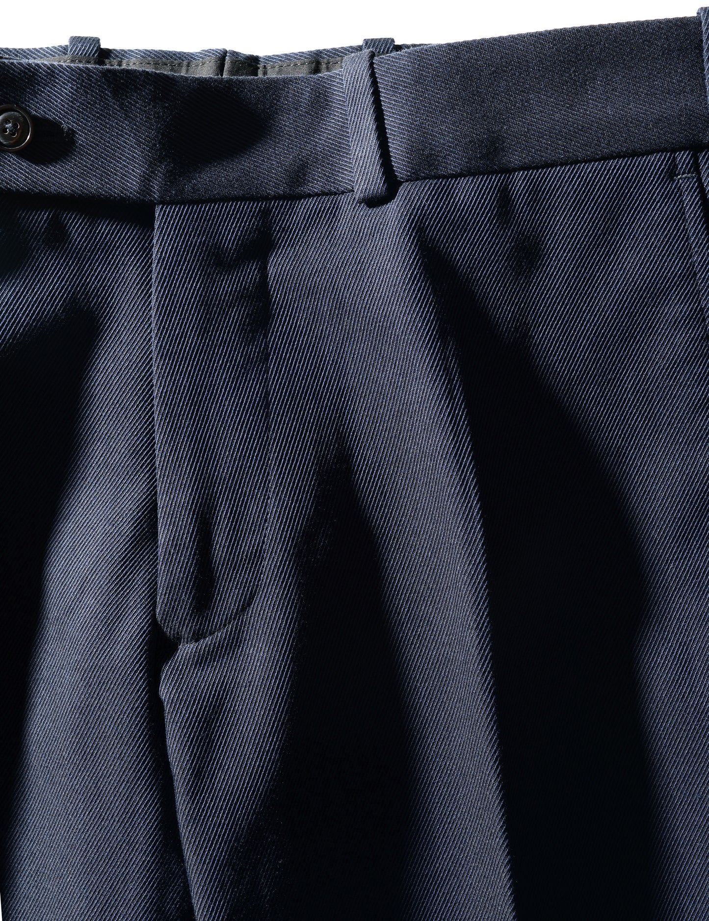 BKT50 Tailored Trousers in Cavalry Twill - Navy