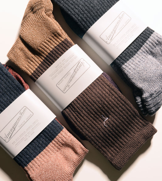 MOC Pile Crew Socks - Charcoal