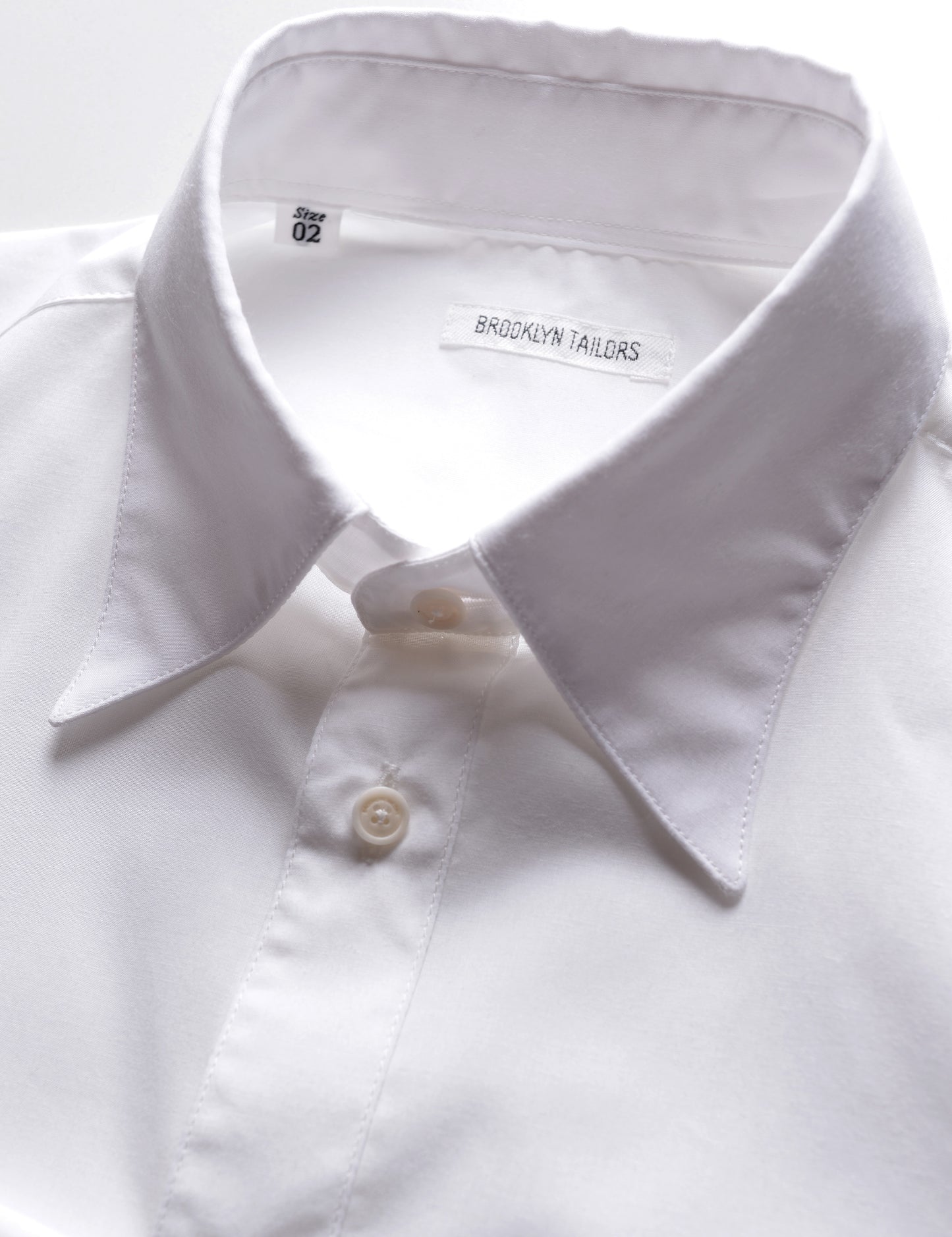 BKT14 Relaxed Shirt in Cotton Silk - White