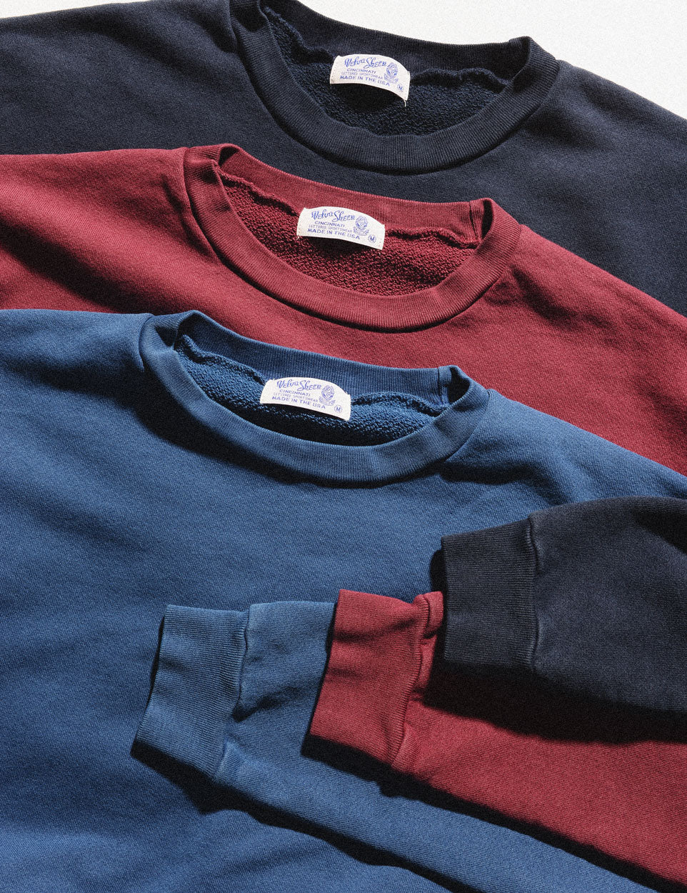 New Crew Sweatshirt in Burgundy