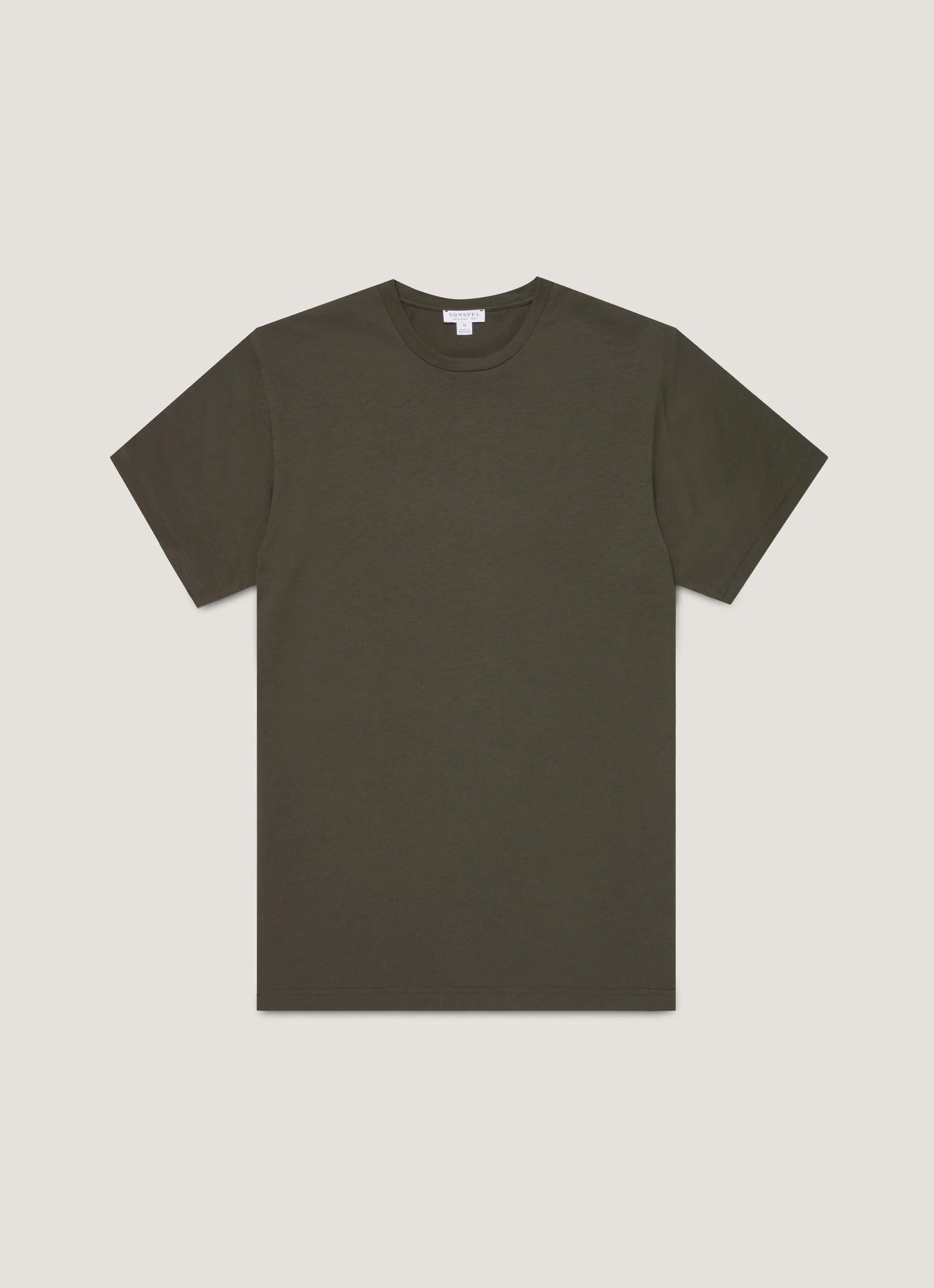 Riviera Midweight T-Shirt in Dark Green