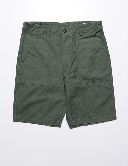 FINAL SALE: US Army Fatigue Shorts  - Army Green