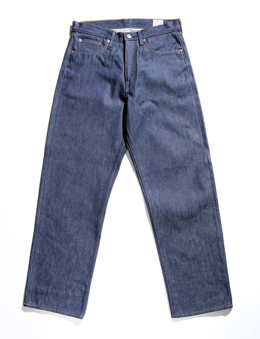 101 Dad Fit Selvedge Denim Jeans - Raw Denim