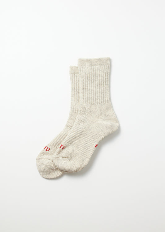 Double Face Mini Socks - Light Gray