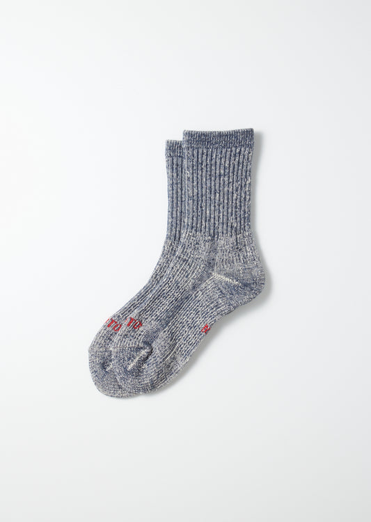 Double Face Mini Socks - Navy