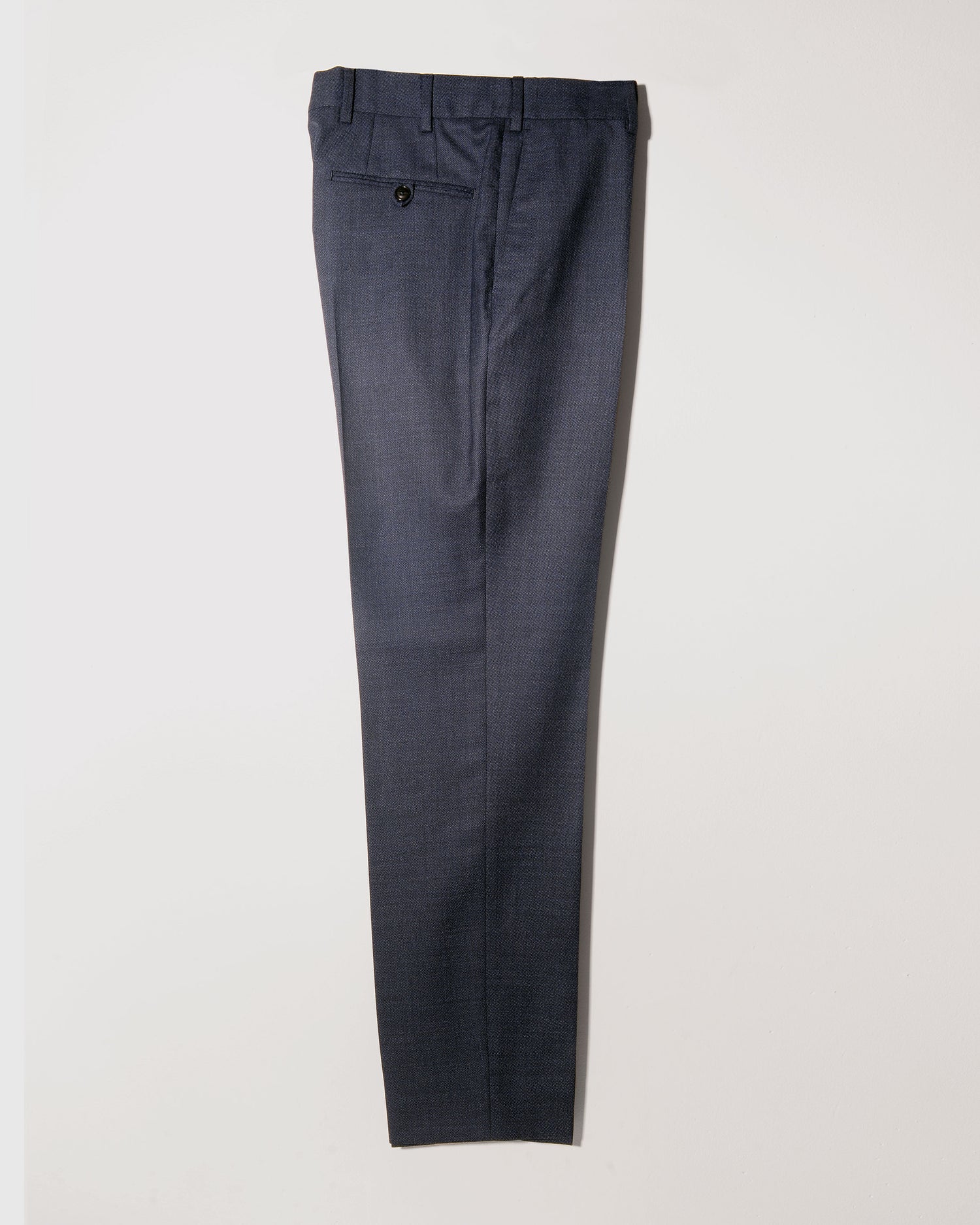 BKT50 Tailored Trousers in Super 130s Twill - Marled Midnight 04 Special Order BKT50 Tailored Trousers in Super 130s Twill - Marled Midnight 04 Special Order