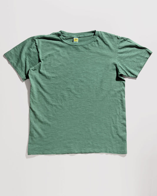 Crewneck T-Shirt in Foggy Green
