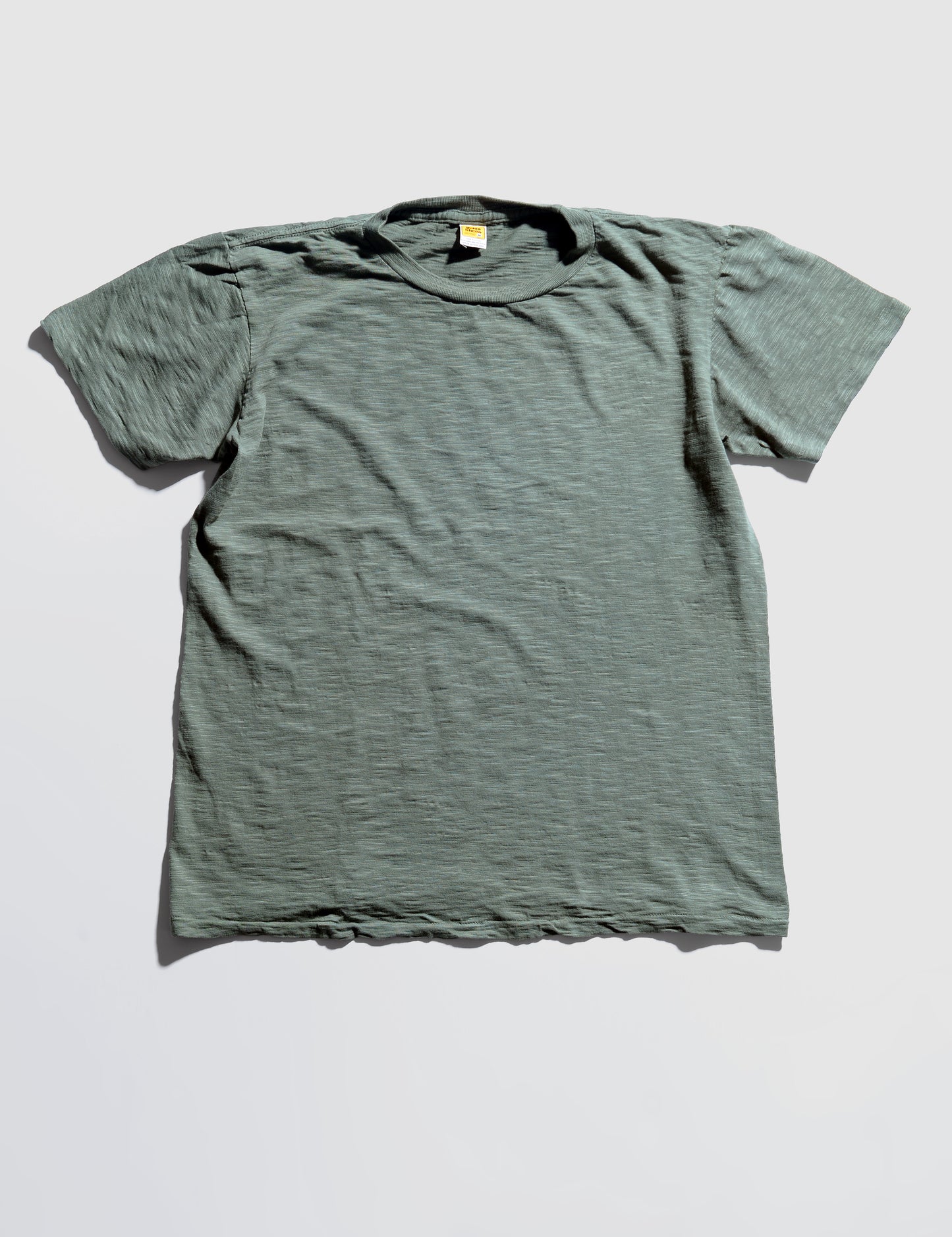 Crewneck T-Shirt in Fatigue Green