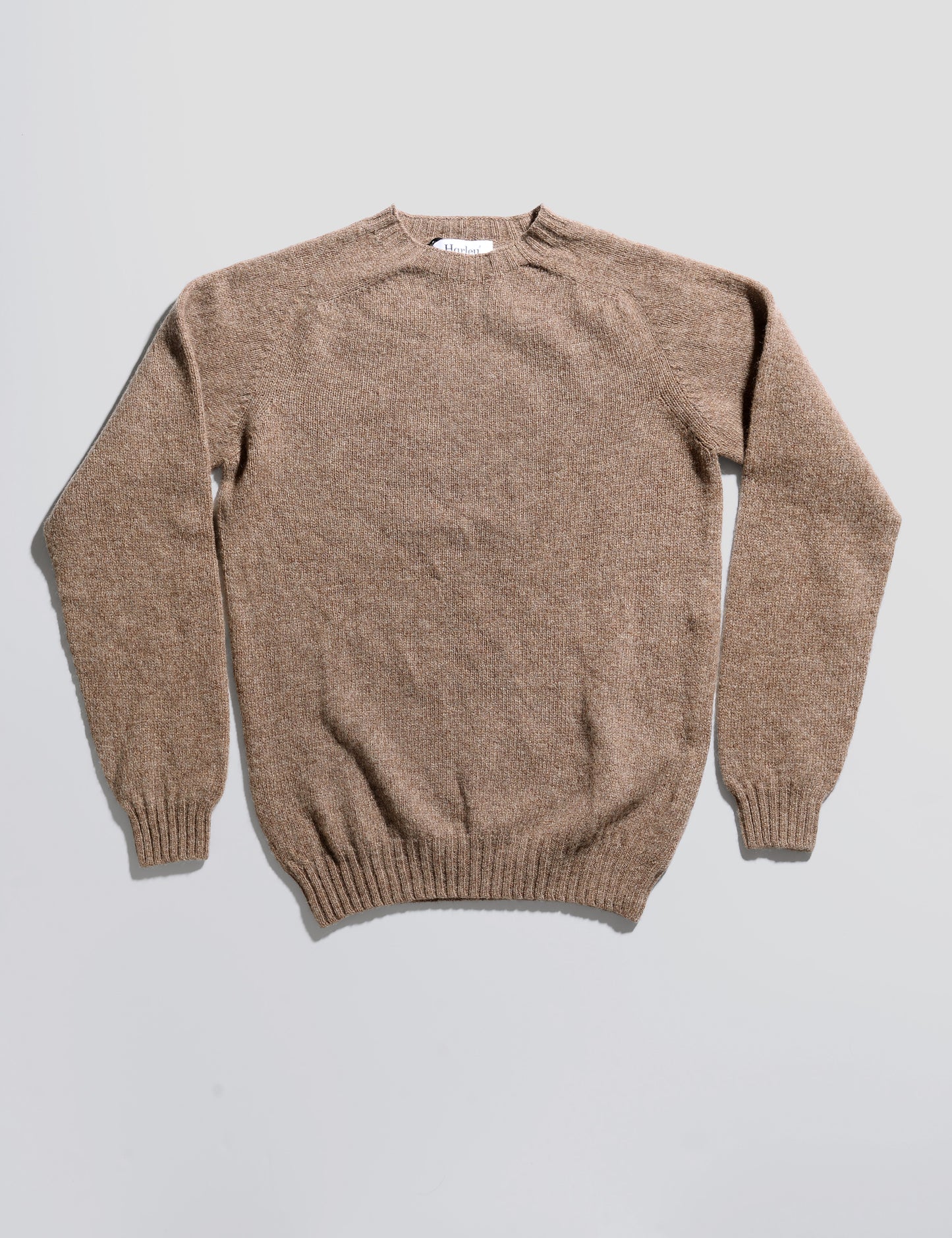 Slim-Fit Shetland Sweater - Tundra