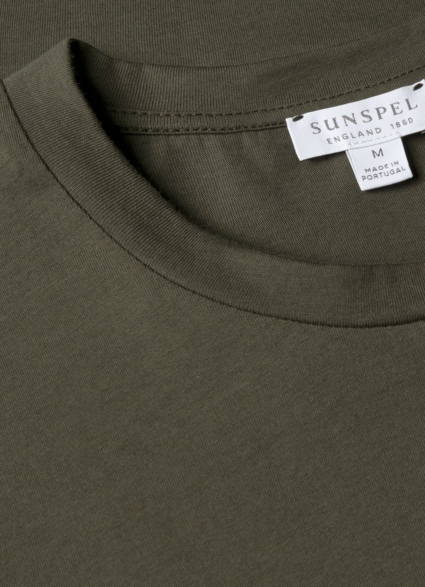 Riviera Midweight T-Shirt in Dark Green