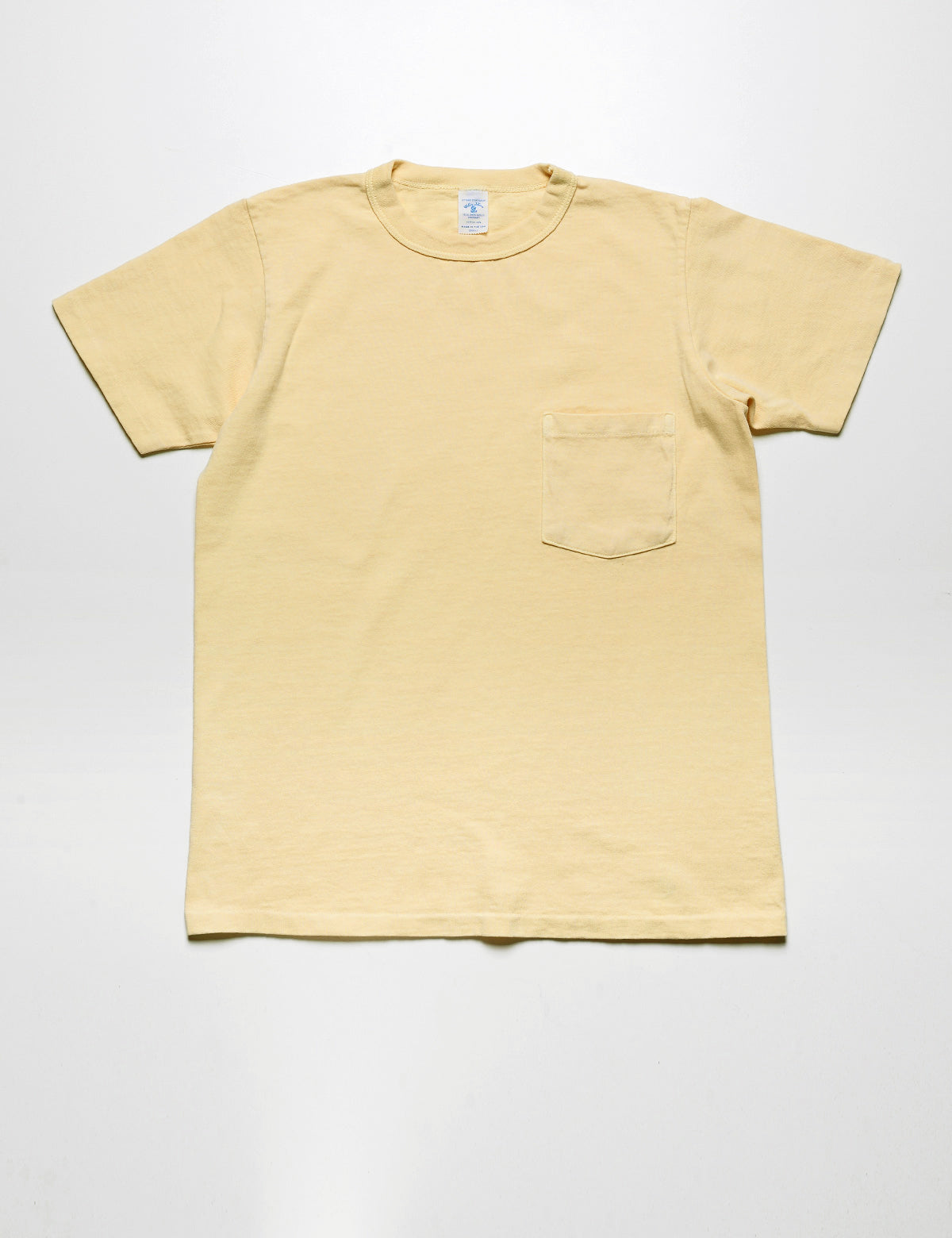 Pigment Pocket Tee in Sunny Yellow