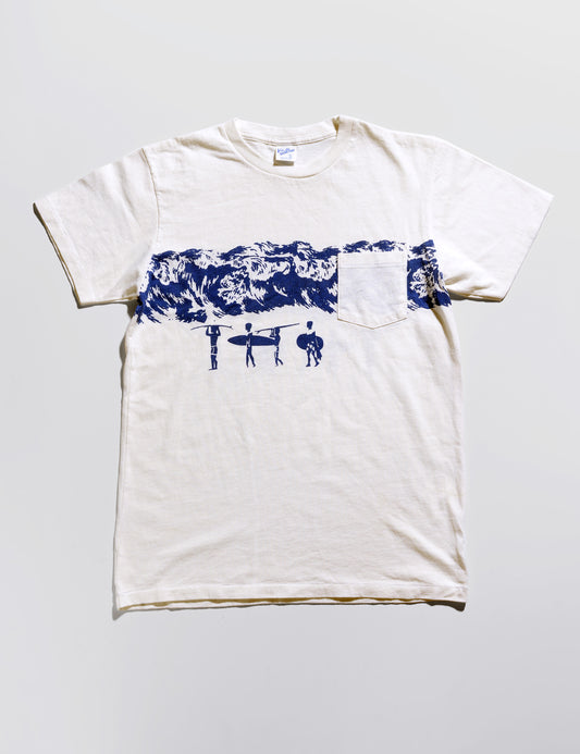 FINAL SALE: Surf Tee in Natural White