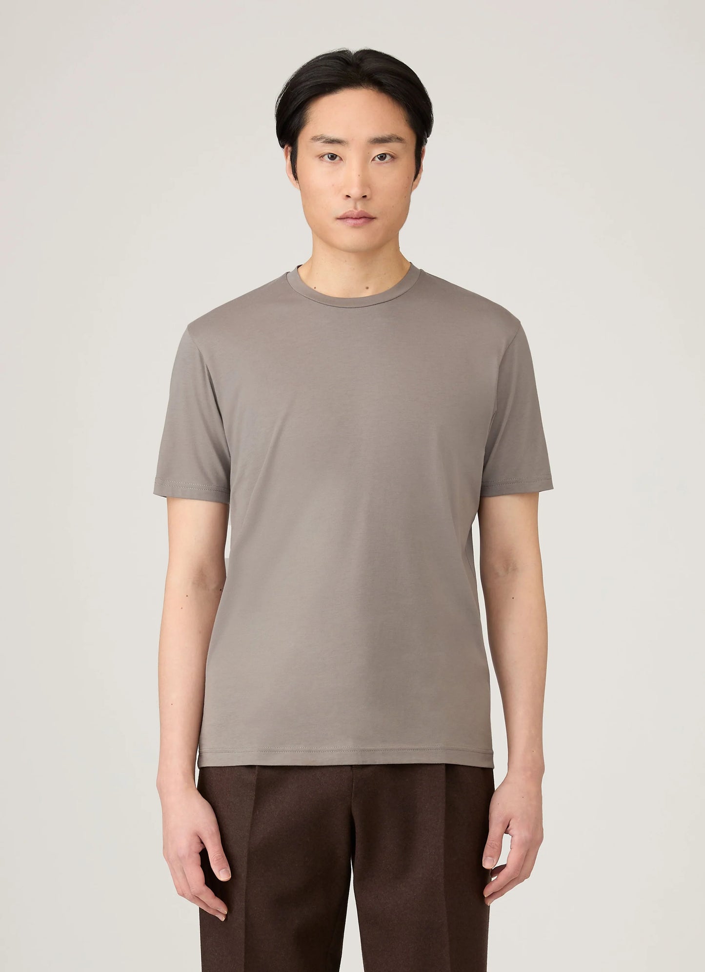 Riviera Midweight T-Shirt in Iron Grey