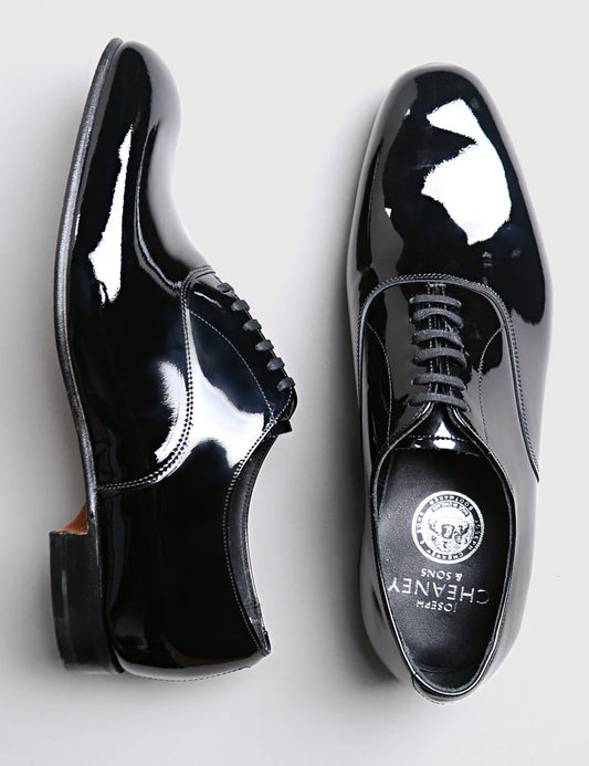 Kelly in Black Patent Leather Oxford