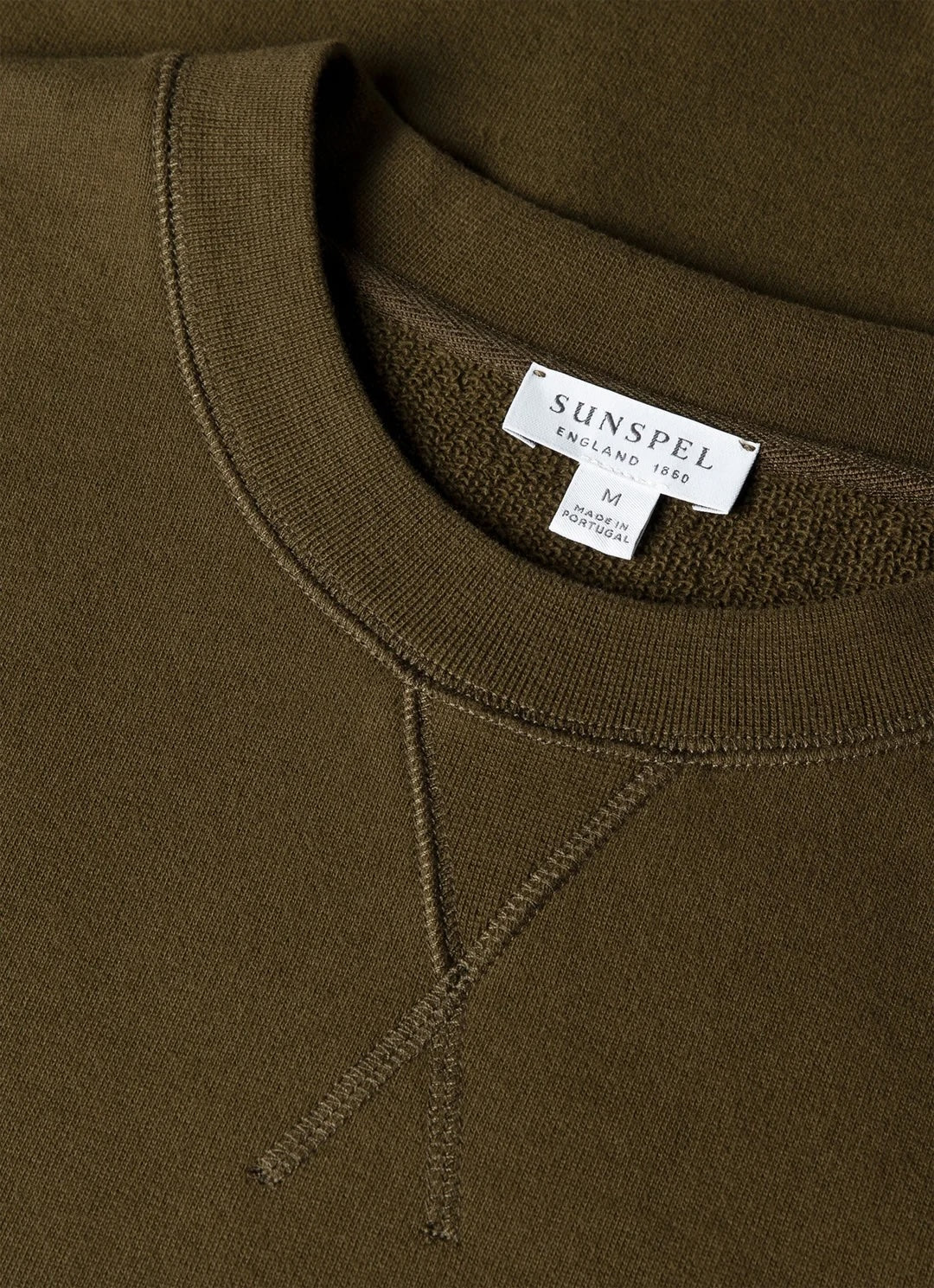 Loopback Sweatshirt in Loden Green