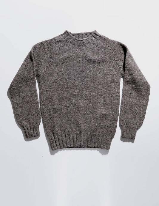 British Heritage Natural Wool Sweater - Hebridean