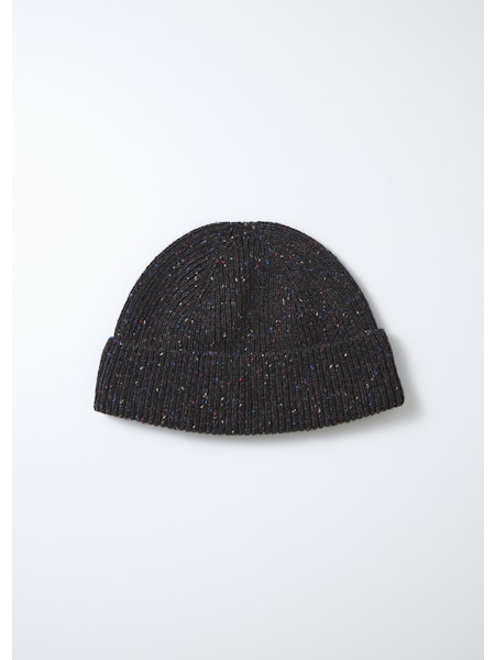 Nep Wool Seamless Beanie - Charcoal