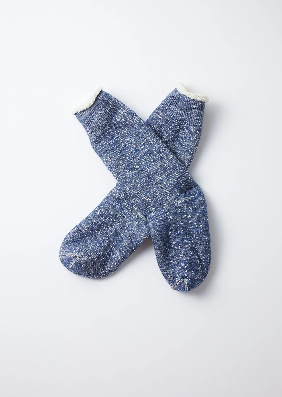 Double Face Crew Socks - Deep Ocean