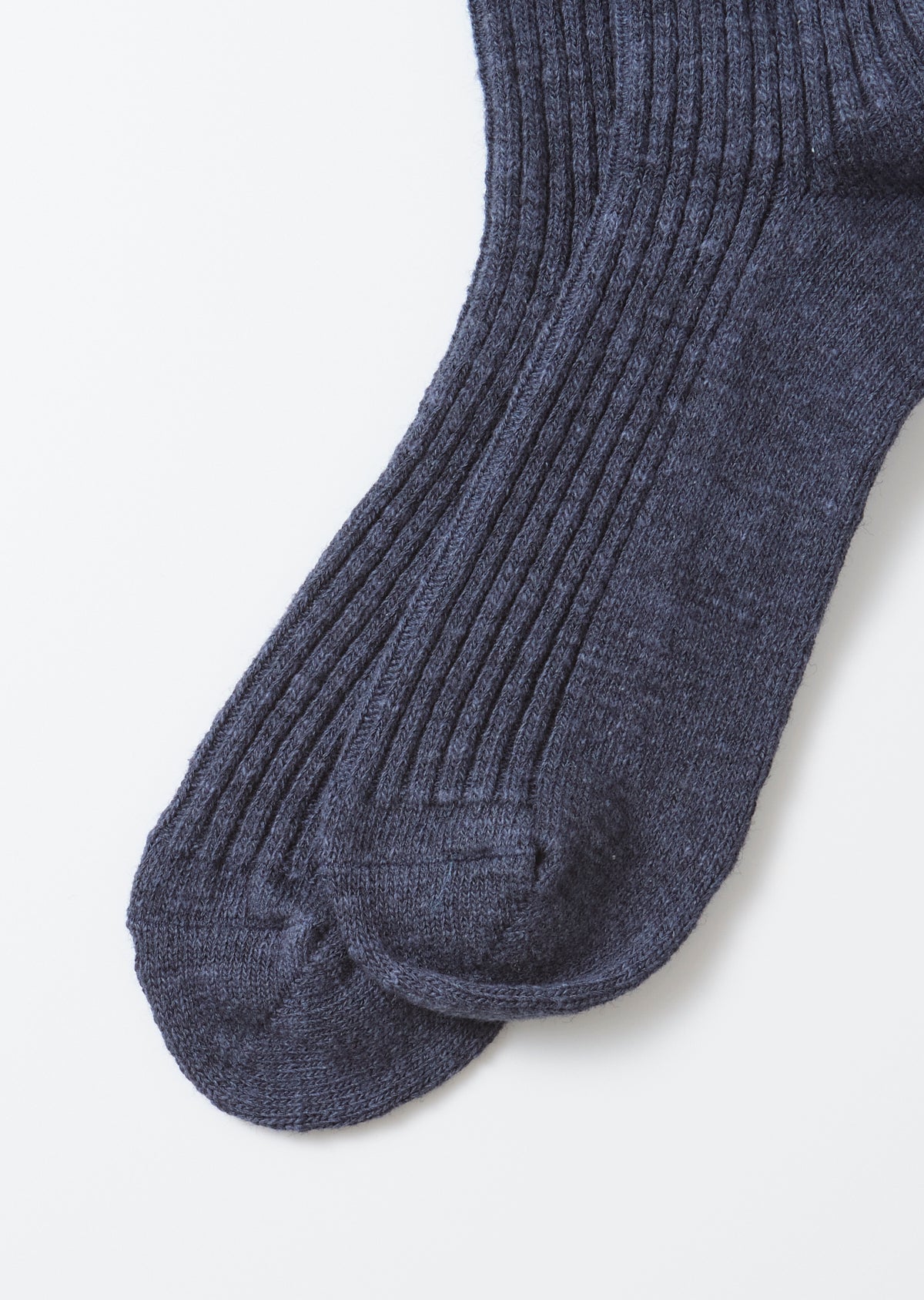Recycled Cotton/Wool Daily 3-Pack Socks - Navy