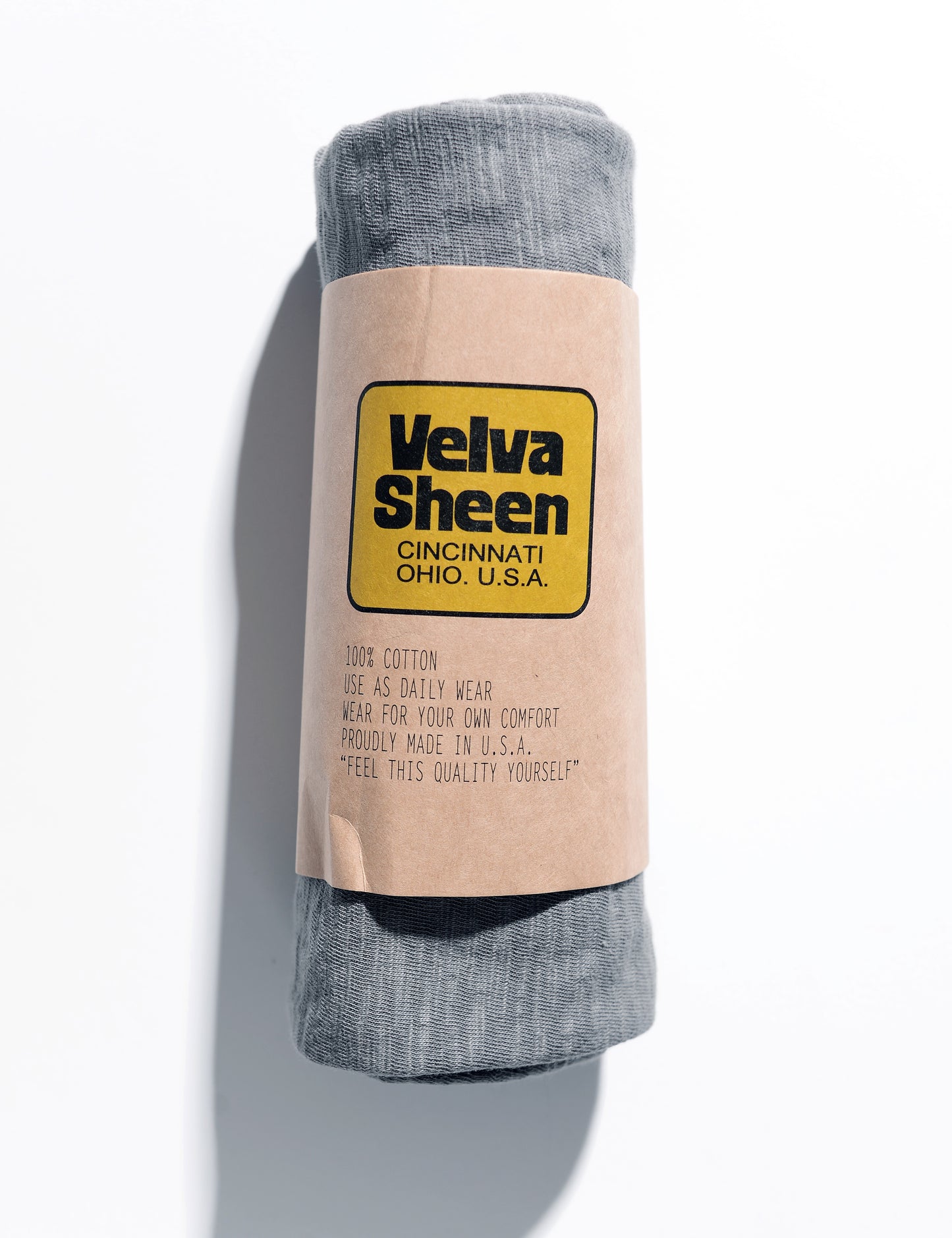 Crewneck T-Shirt in Gunmetal