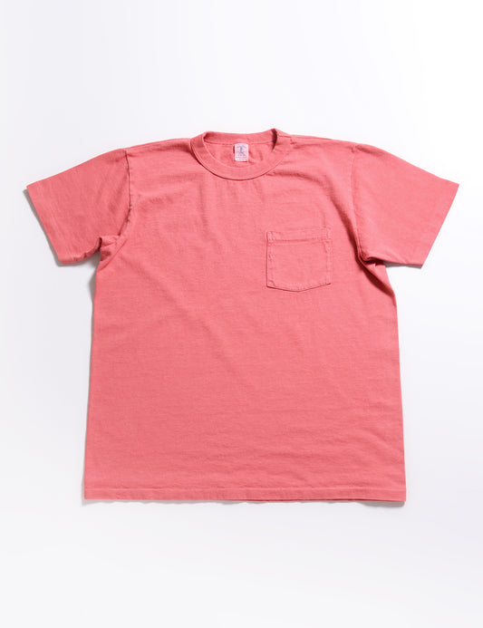 Pigment Pocket Tee in Radiant Red