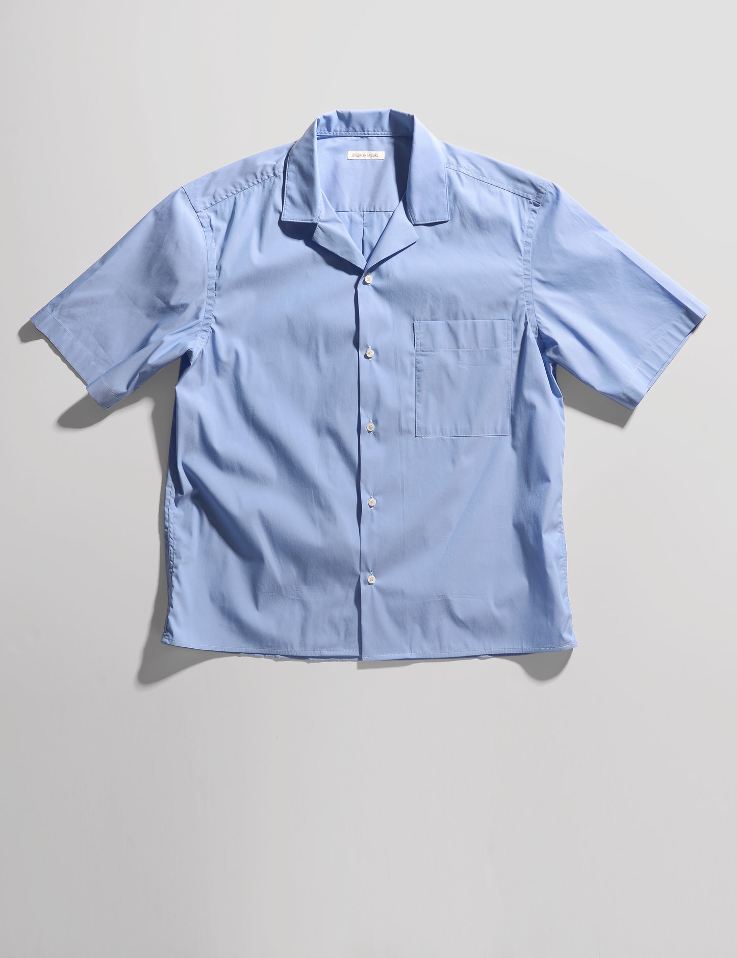 BKT18 Camp Shirt in Cotton Plainweave - Aero