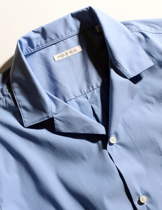 BKT18 Camp Shirt in Cotton Plainweave - Aero