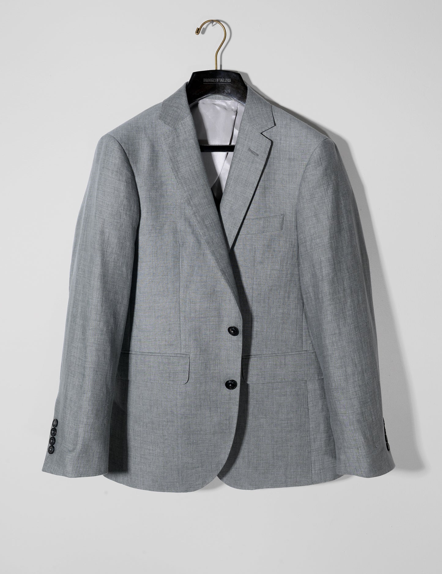 BKT50 Tailored Jacket in Linen Twill - Pewter