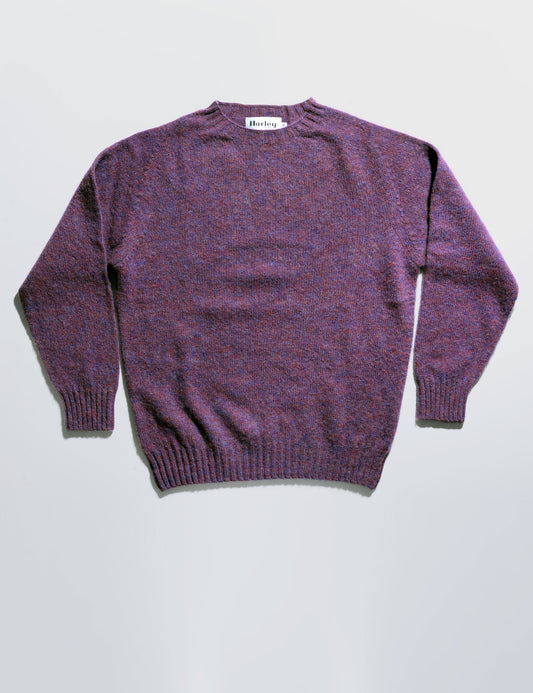 Classic Fit Shaggy Shetland Sweater - Calluna