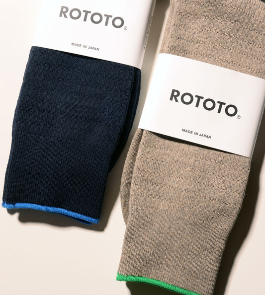 Cotton Thermal Socks - Navy
