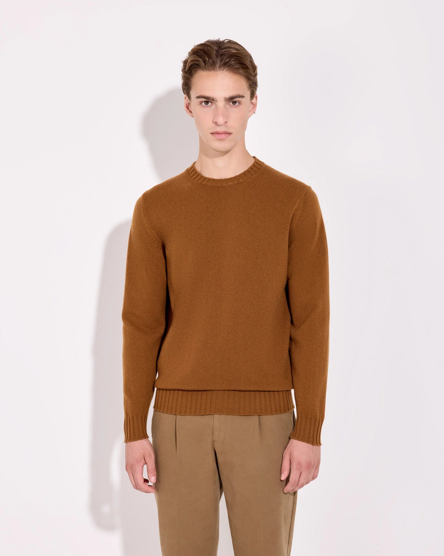 Sturdy Merino Crewneck Sweater - Navy