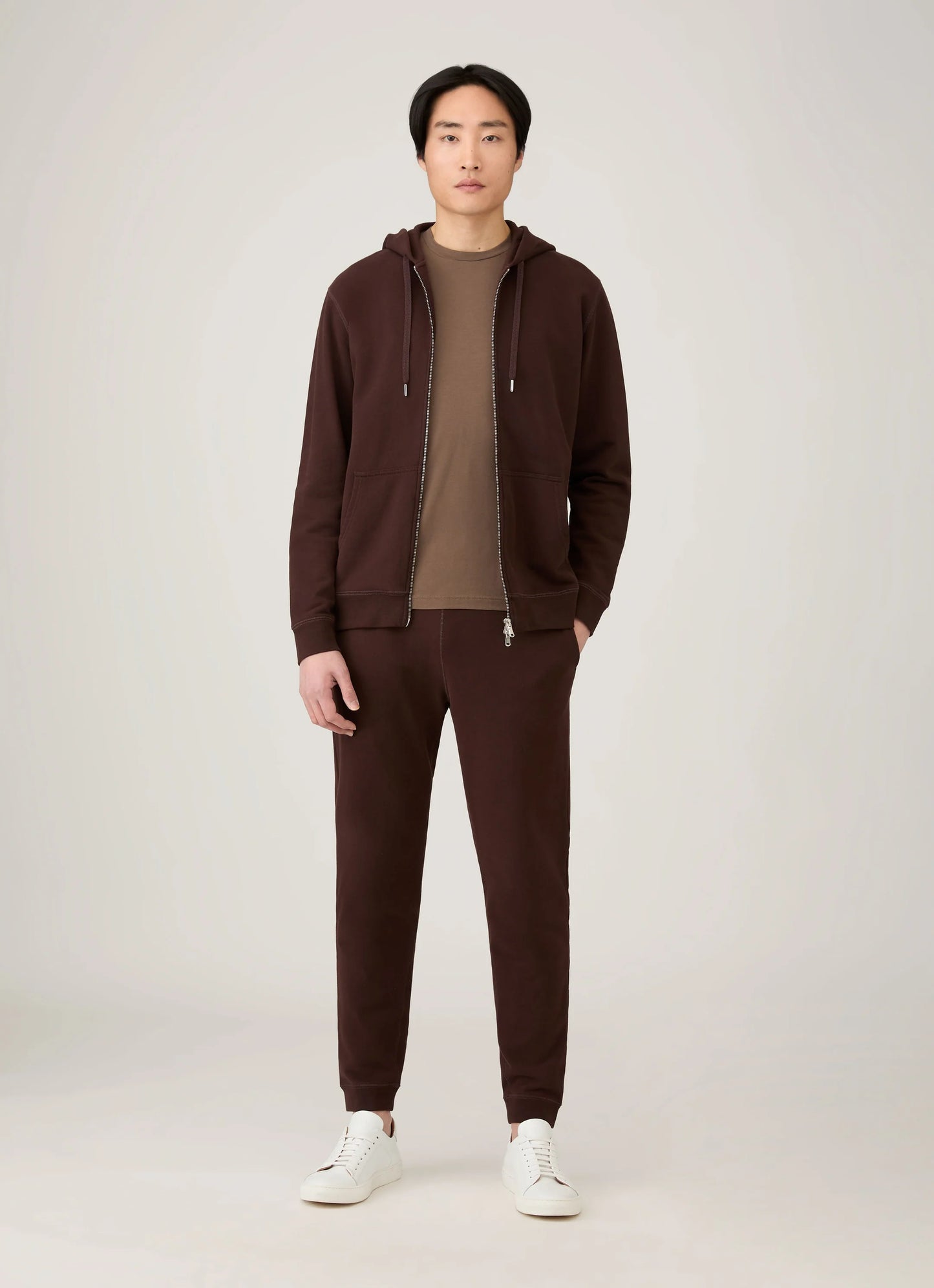 Loopback Sweatpants in Truffle