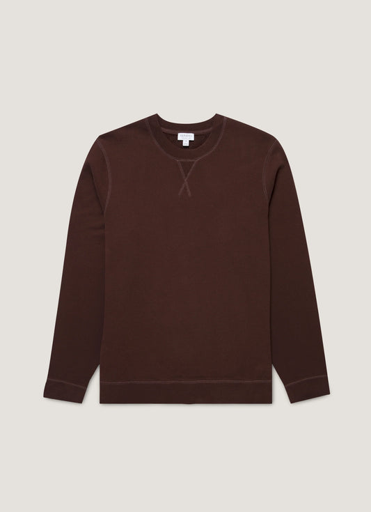 Loopback Sweatshirt in Truffle