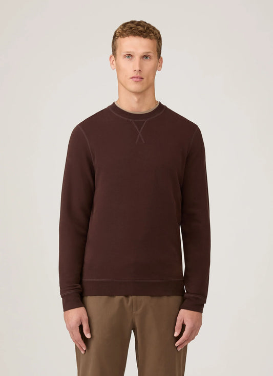 Loopback Sweatshirt in Truffle