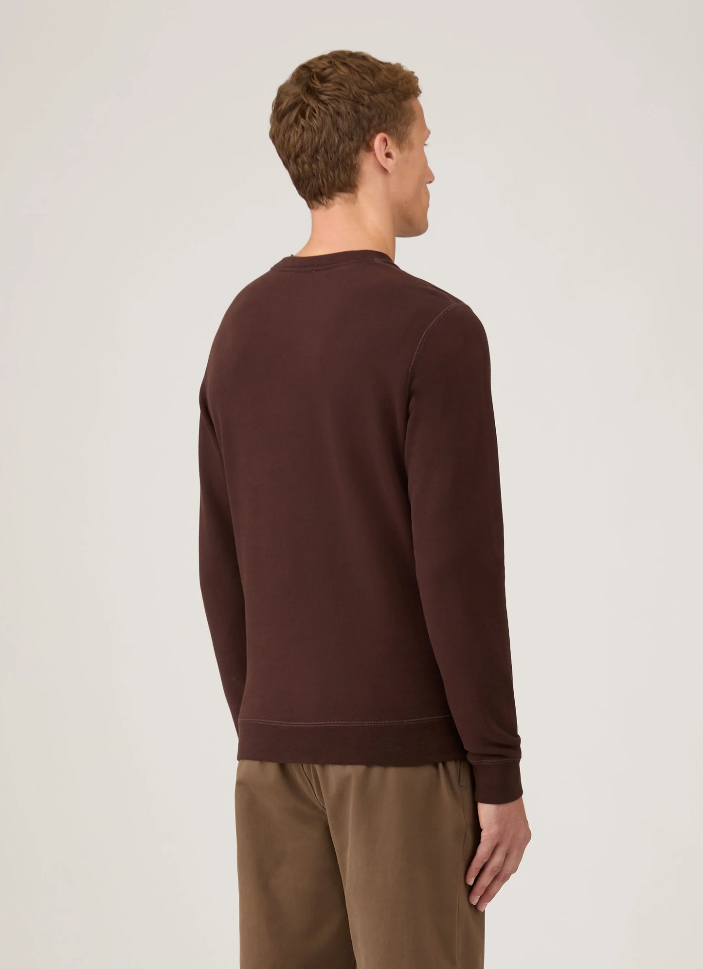 Loopback Sweatshirt in Truffle