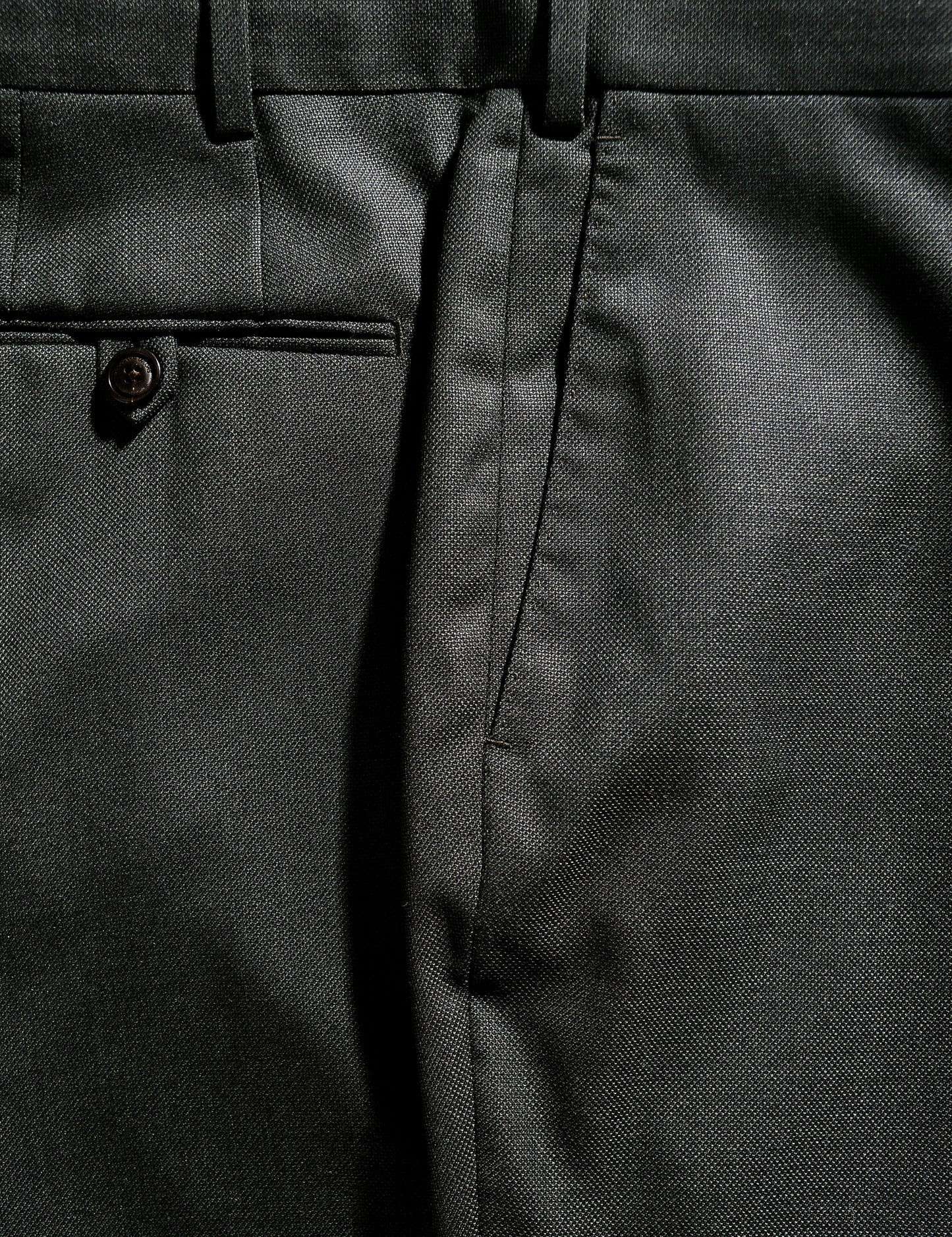 BKT50 Tailored Trousers in Textured Wool - Wrought Iron