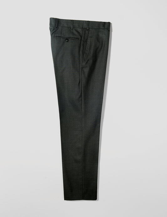 BKT50 Tailored Trousers in Textured Wool - Wrought Iron