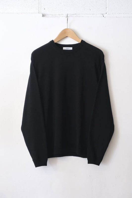 Cotton Linen Sweater - Black
