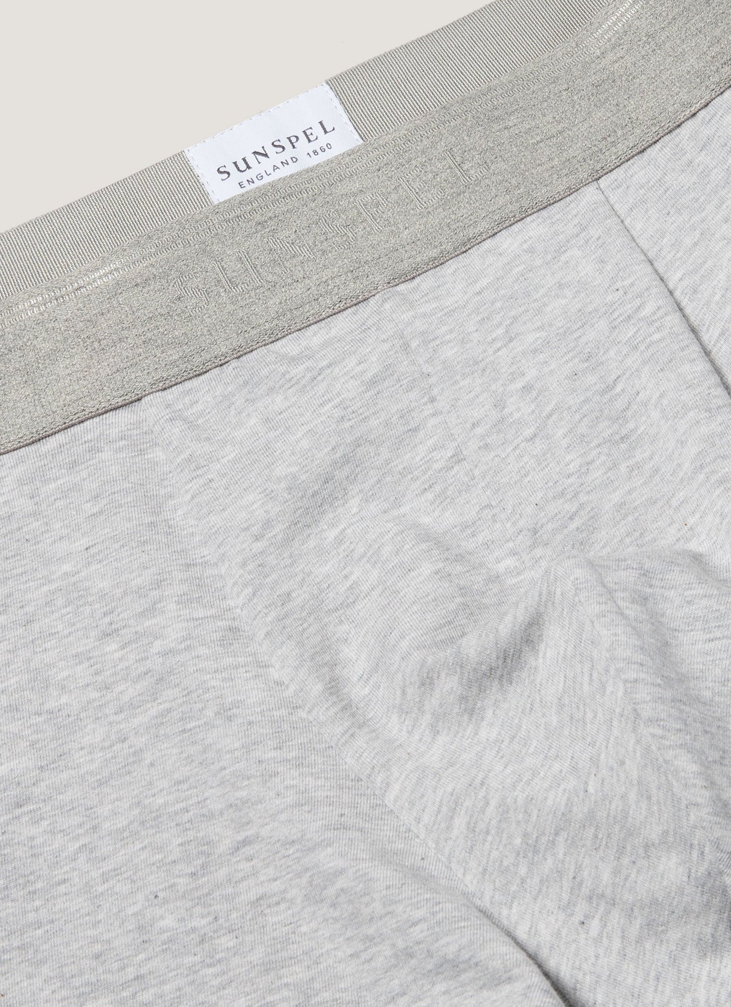 Stretch Cotton Trunks 3-Pack - Grey Melange