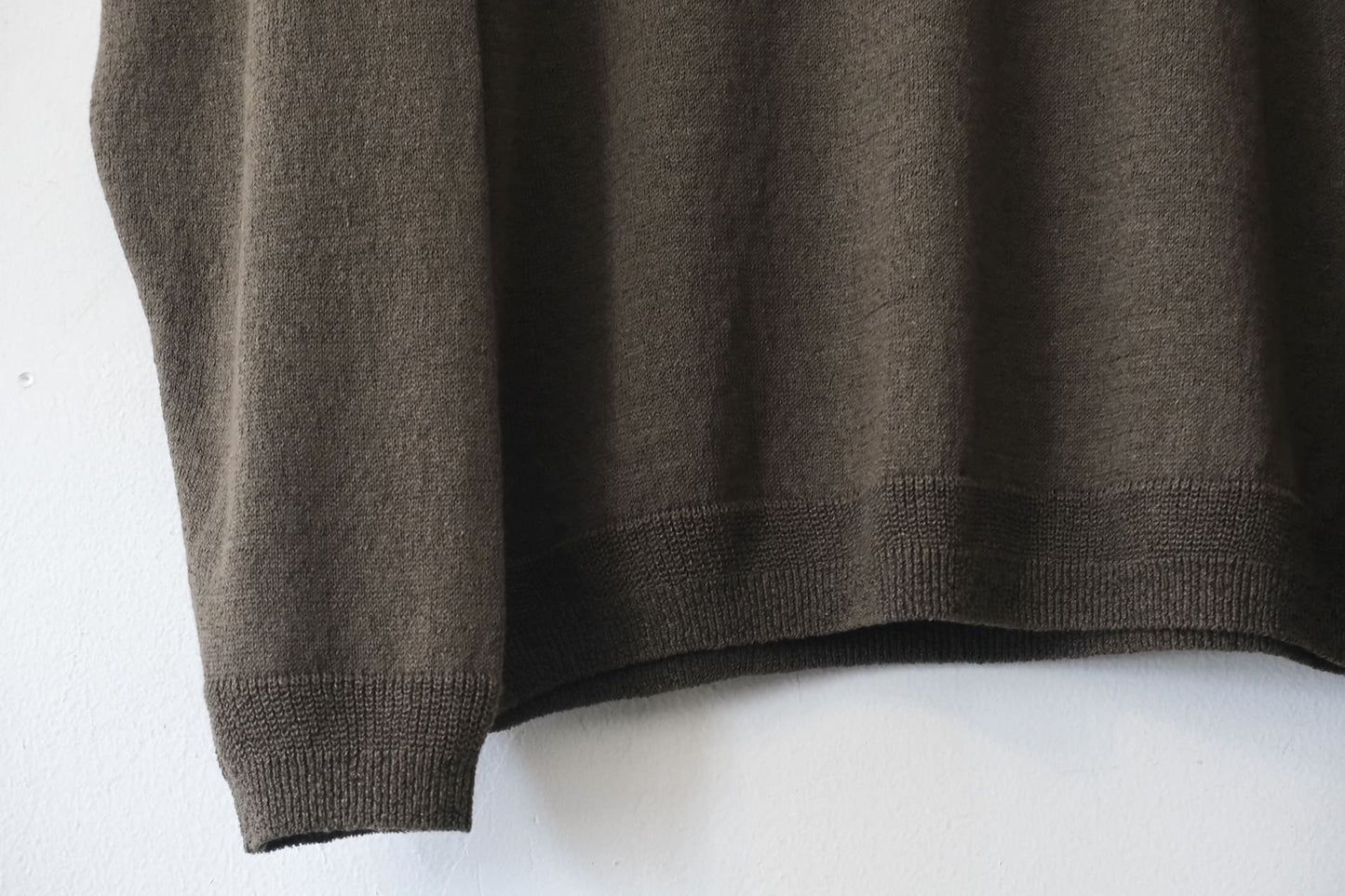 Cotton Linen Sweater - Charcoal