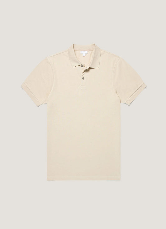 Short Sleeve Pique Polo - Hazelwood