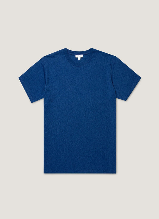 Riviera Midweight T-Shirt in Indigo